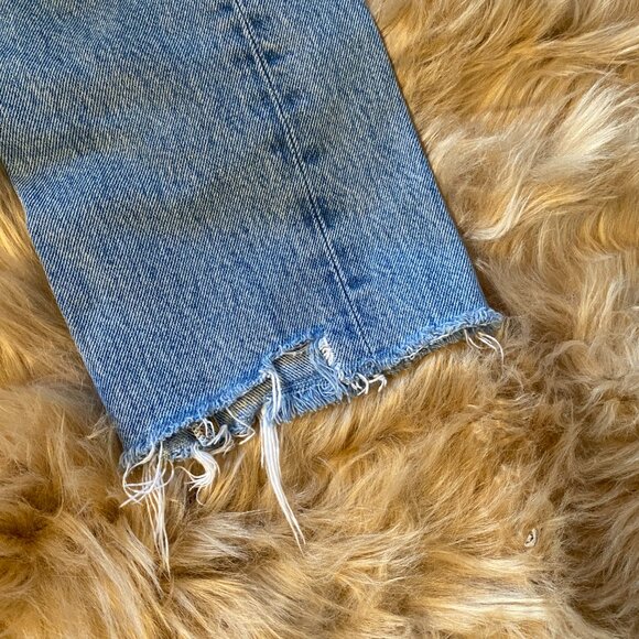 Agolde | Riley High Rise Straight Crop Pant - Picture 10 of 10